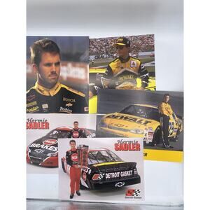 Lot Of 5 Vintage 90s NASCAR Hermie Sadler Herocards Racing Dewalt MGM
